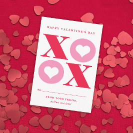 tarjeta del día de San Valentín para el salón de c