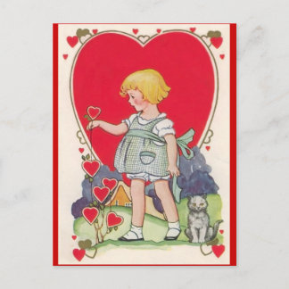 Tarjeta del día de San Valentín para los niños