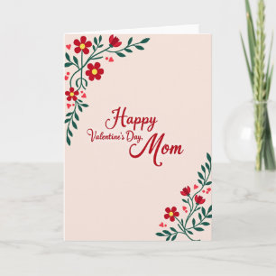 Tarjeta del Día de San Valentín para Mamá