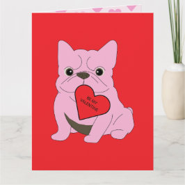 Tarjeta del Día de San Valentín, Perro