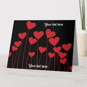 Tarjeta del día de San Valentín - personalizar tex