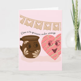 Tarjeta del Día de San Valentín Quisiera Andar Con