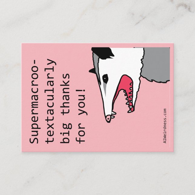 Tarjeta del día de San Valentín - Rarezas de la IA (Anverso)