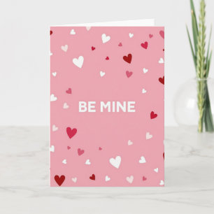 Tarjeta del Día de San Valentín Sé Mía Amor