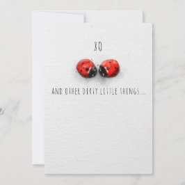 Tarjeta del día de San Valentín XO ABRAZOS Y BESOS