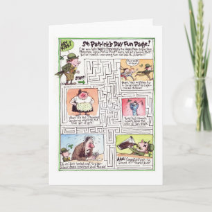 Tarjeta del día de St Patrick