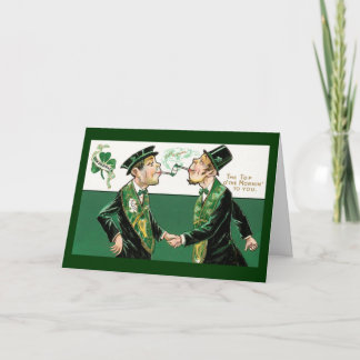 Tarjeta del día de St Patrick