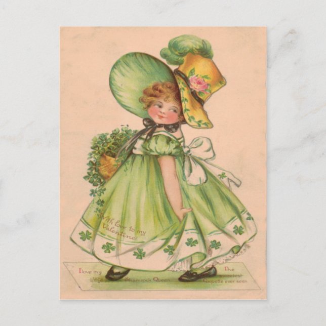 Tarjeta del día de St Patrick de la tarjeta del (Anverso)