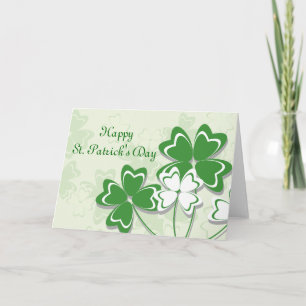Tarjeta del día de St Patrick feliz