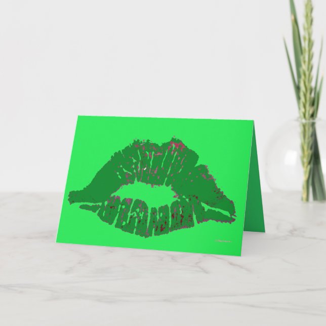 Tarjeta del día de St Patrick feliz (Anverso)