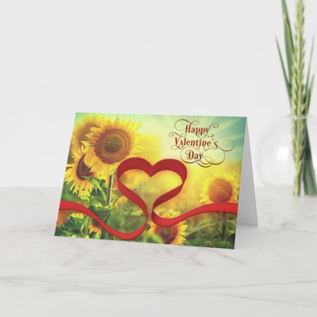 Tarjeta del día de Valentinne feliz (Anverso)