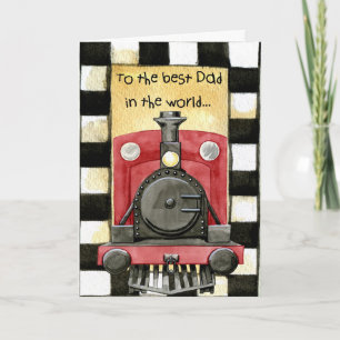 Tarjeta del día del mejor padre