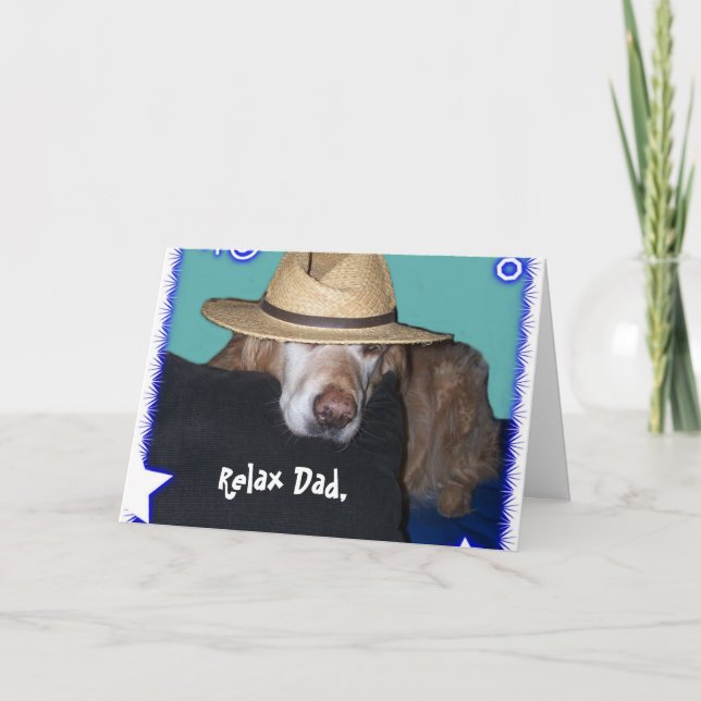 Tarjeta del día del padre (Anverso)