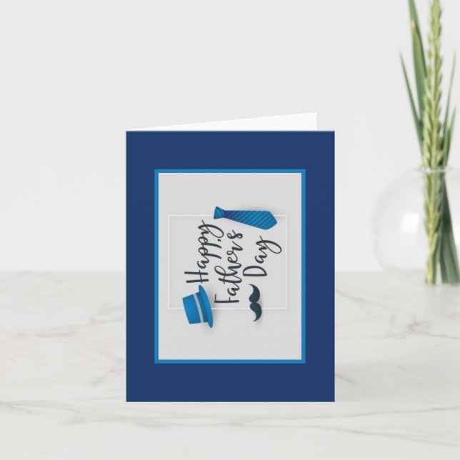 Tarjeta del Día del Padre (Anverso)