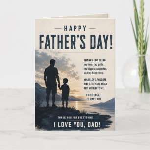 Tarjeta del Día del Padre