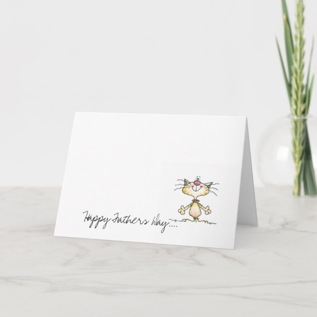 Tarjeta del día del padre (Anverso)