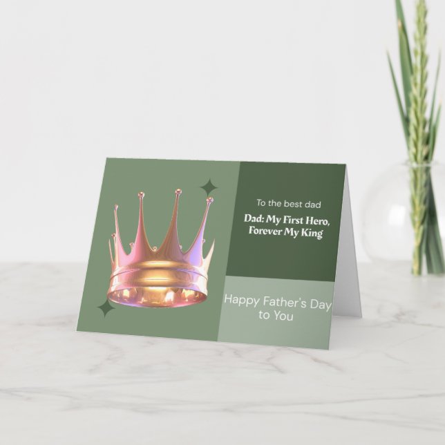 Tarjeta del día del padre (Anverso)