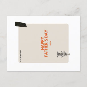 Tarjeta del Día del Padre