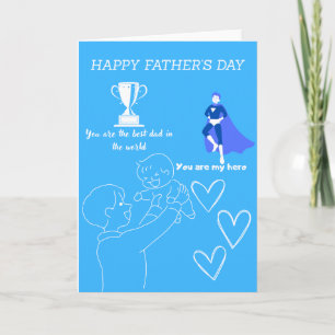 Tarjeta del día del padre