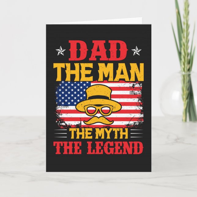 Tarjeta del Día del Padre (Anverso)