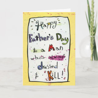 Tarjeta del día del padre