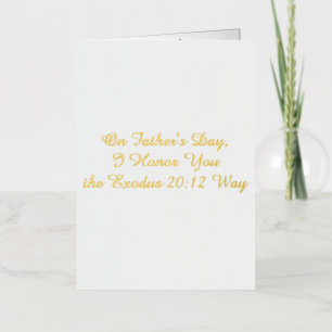 Tarjeta del día del padre