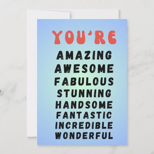 Tarjeta del día del padre (Reverso)