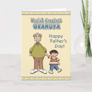 Tarjeta del Día del Padre Abuelo