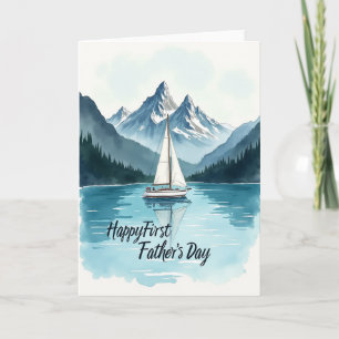 Tarjeta del Día del Padre Alpine First