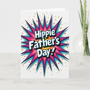 Tarjeta del Día del Padre Caleidoscopio