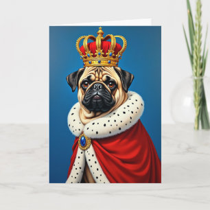 Tarjeta del Día del Padre Canino Regio