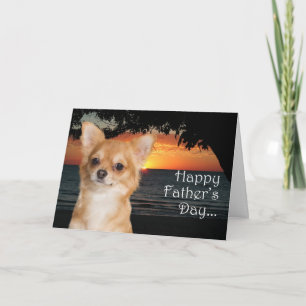 Tarjeta del Día del Padre Chihuahua