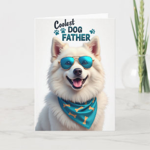 Tarjeta del Día del Padre con Lente de Zafiro