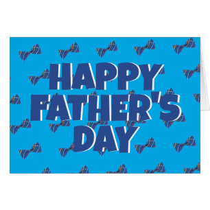 Tarjeta del día del padre con mensaje personalizad