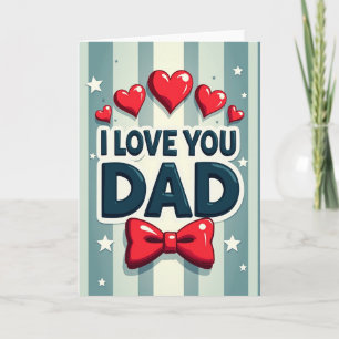 Tarjeta del Día del Padre con mucho cariño