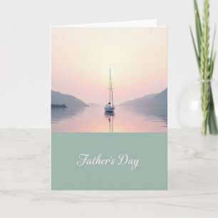 Tarjeta del Día del Padre con Pastel