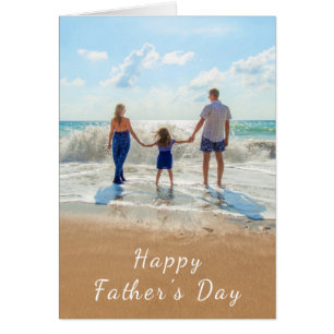 Tarjeta del Día del Padre con sus fotos y texto