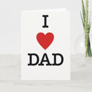Tarjeta del Día del Padre Corazón Valiente
