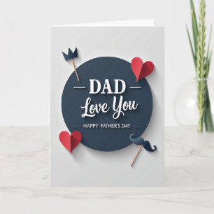 Tarjeta del Día del Padre Coronada por la Marina