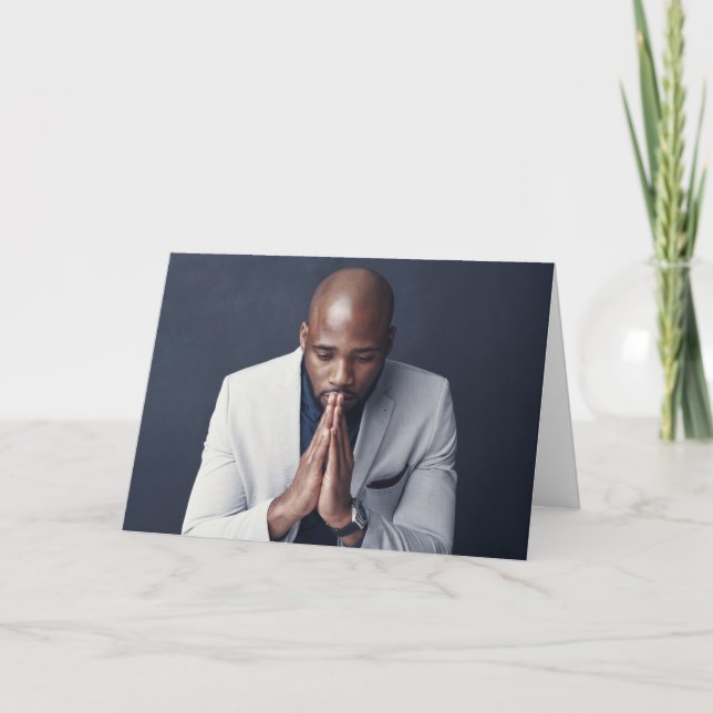 Tarjeta del Día del Padre Cristiano (Anverso)