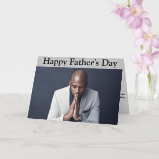 Tarjeta del Día del Padre Cristiano