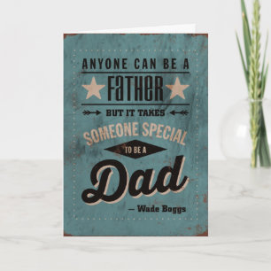 Tarjeta del Día del Padre - Cualquiera Puede Ser P