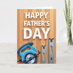 Tarjeta del Día del Padre de Bosque