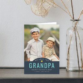 Tarjeta del Día del Padre de color editable SIMPLE