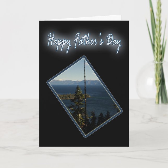 Tarjeta del día del padre de Emerald Bay (Anverso)