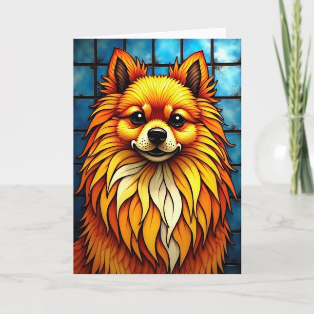Tarjeta del Día del Padre de Fox Art (Anverso)
