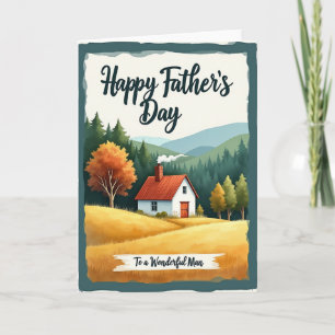 Tarjeta del Día del Padre de Golden Hills