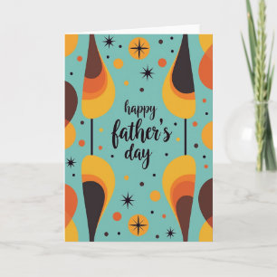 Tarjeta del Día del Padre de la Era Atómica
