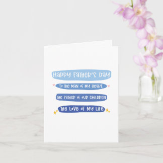 Tarjeta del Día del Padre de la Esposa