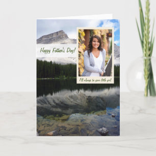 Tarjeta del Día del Padre de la foto de la escena 